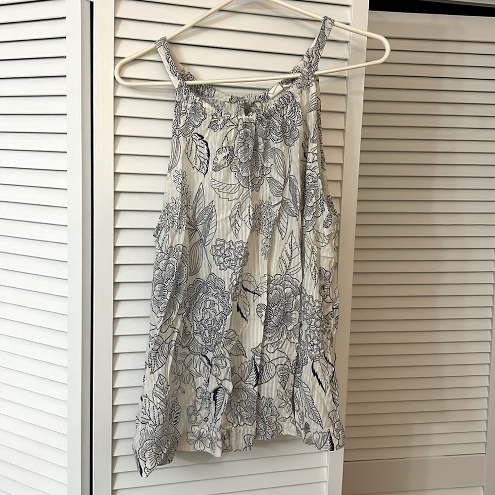 Gap Floral Tie Back Tank